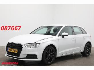damaged passenger cars Audi A3 Sportback 1.0 TFSI Pro Line Leder BiXenon Navi Clima Cruise SHZ PDC 2018/4