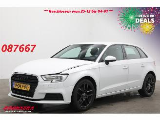 krockskadad bil auto Audi A3 Sportback 1.0 TFSI Pro Line Leder BiXenon Navi Clima Cruise SHZ PDC 2018/4