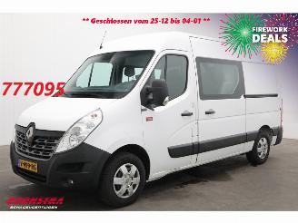 bruktbiler bedrijf Renault Master 2.3 dCi 170 PK DC DoKa 2X Schuifdeur Navi Airco Cruise AHK 2018/9