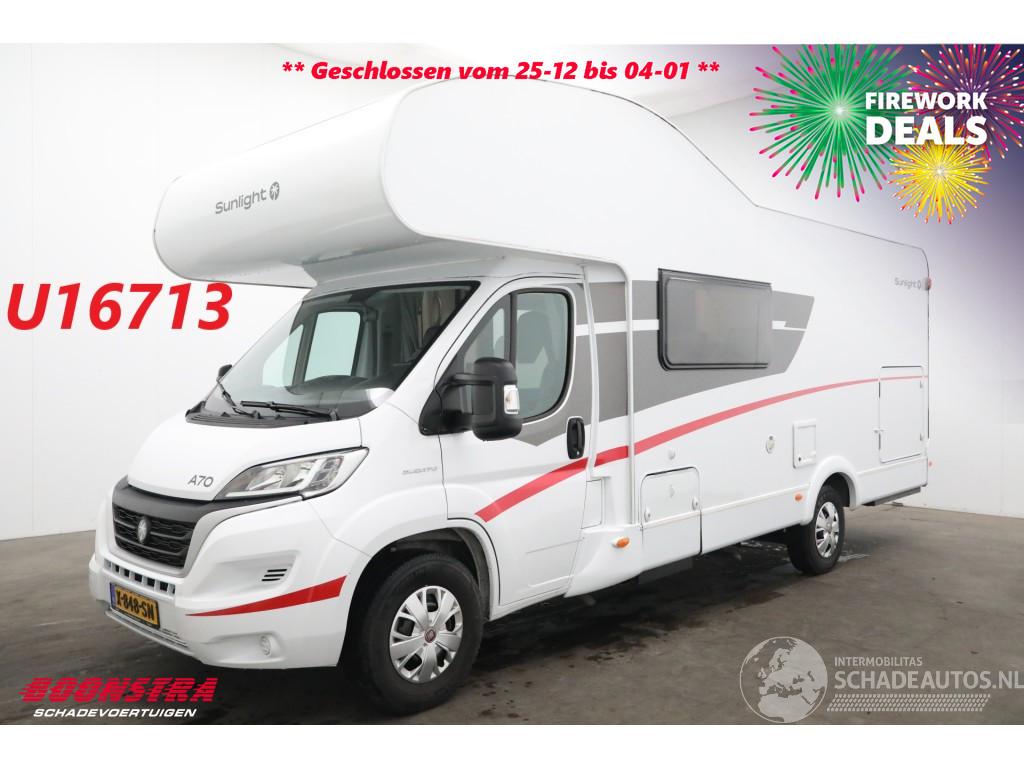 Sunlight  A70 2.2 M.Jet Dakairco Dwarsbed Airco Cruise Camera