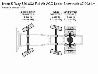 Iveco S-way 530 6X2 Full Air ACC Leder Showtruck 67.003 km picture 58