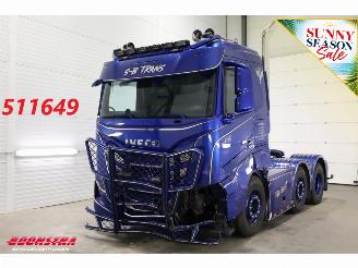uszkodzony ciężarówki Iveco S-way 530 6X2 Full Air ACC Leder Showtruck 67.003 km! 2024/7