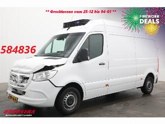 krockskadad bil bedrijf Mercedes Sprinter 315 CDI 9G-Tronic L2-H1 Kuhler Carrier Leder Navi Airco Cruise Camera 2023/8