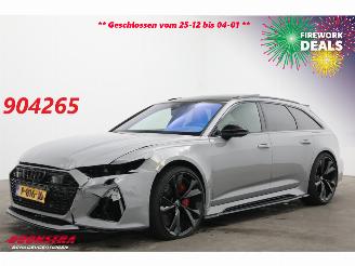 damaged passenger cars Audi Rs6 Avant 4.0 TFSI Quattro Urban Ceramic 305 km/h Pano ACC Memory Eventuri Intake 2021/1