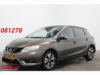skadebil auto Nissan Pulsar 1.2 DIG-T N-Connecta Navi Clima Cruise Camera AHK 119.430 km! 2016/9
