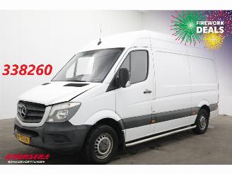 krockskadad bil bedrijf Mercedes Sprinter 316 NGT Aut. CNG Dhollandia LBW 2016/12