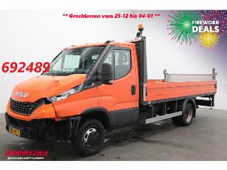 danneggiata veicoli commerciali Iveco Daily 35C14H Hi-Matic Pritsche Airco AHK LBW 2022/10