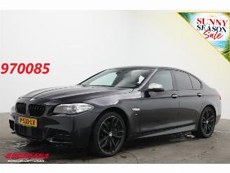 Auto incidentate BMW 5-serie M550xd Diebstahlschaden Schuifdak Memory ACC H/K Leder Camera SHZ 2015/9
