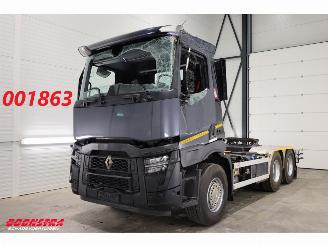 uszkodzony ciężarówki Renault C 480 ACC 2X PTO Hydrauliek AJK Kip / Schiebe 6X4 144.786 km! 2023/4