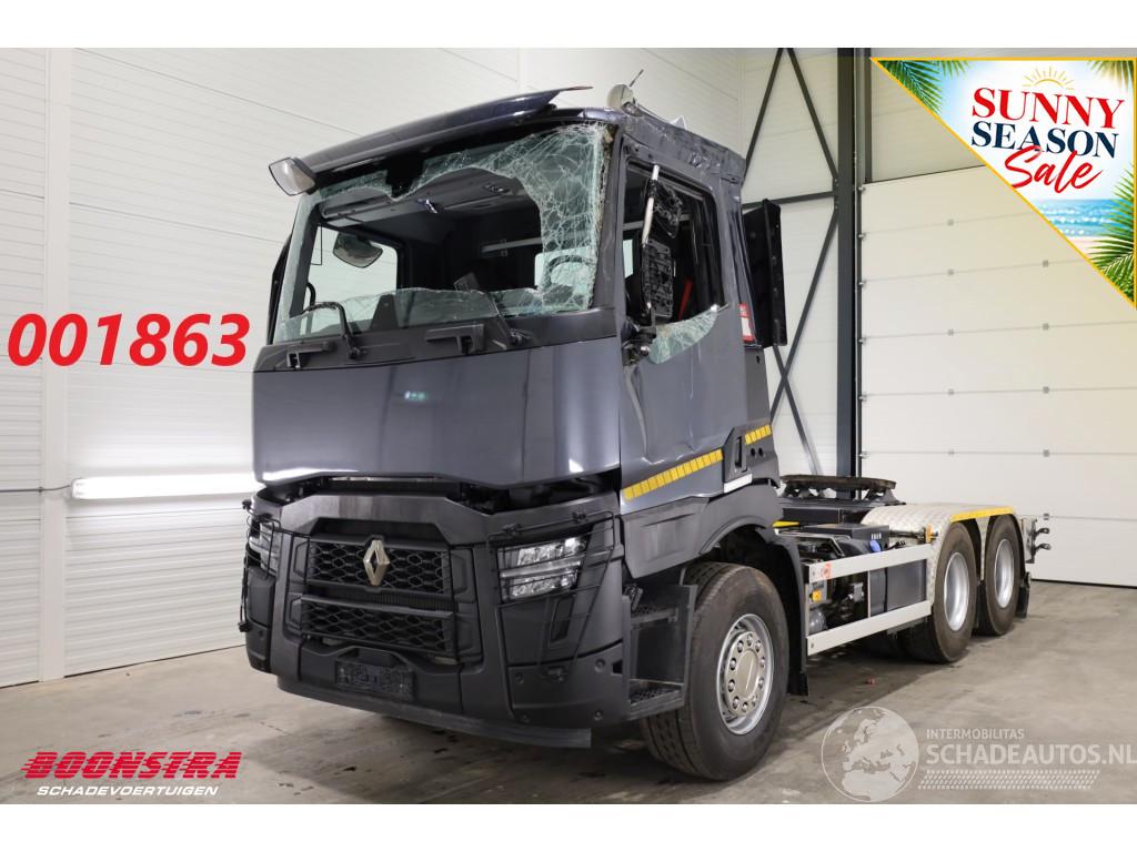 Renault  480 ACC 2X PTO Hydrauliek AJK Kip / Schiebe 6X4 144.786 km!