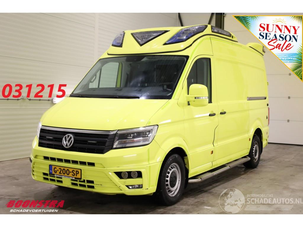 Volkswagen Crafter 2.0 TDI 175 PK DSG Ambulance RTW LED Leder Luchtvering Cruise PDC