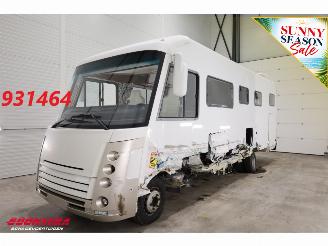 Vaurioauto  campers Niesmann+Bischoff  Flair 800 ILW 70C20 Aut. Lucht Leder Dakairco Solar TV Hefbed 2014/7