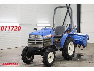 damaged machines Iseki  TM15 11 KW Minitraktor + Frees 419 Uur 2002