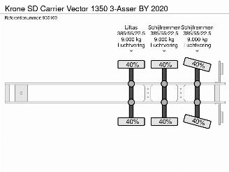 Krone  SD Carrier Vector 1350 3-Asser BY 2020 picture 37