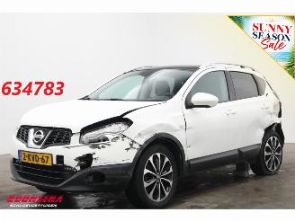 krockskadad bil auto Nissan Qashqai 1.6 Connect Edition Pano 360° Navi Clima Cruise AHK 112.559 km! 2013/7