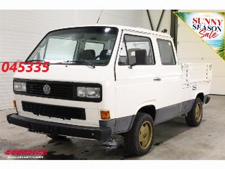 ocasión vehículos comerciales Volkswagen Transporter T3 1.7 D Pritsche DoKa 6-Pers AHK 1990/8
