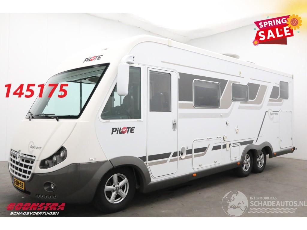 Pilote  Explorateur G782 3.0 MJ Diamond Ed. Solar Garage Luifel Single Beds Hefbed Camera AHK