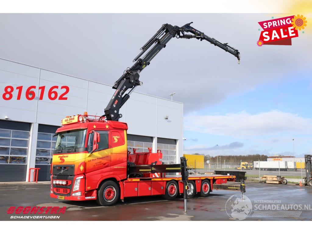 Volvo FH 460 Hiab X-Hipro 548 (BJ2021) Jib Full Air 8X2