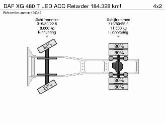 DAF XG 480 T LED ACC Retarder 184.328 km! picture 30