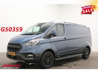 uszkodzony samochody ciężarowe Ford Transit Custom 2.0 TDCI L2-H1 Trail Leder Navi Airco Cruise Camera SHZ PDC AHK 2021/11