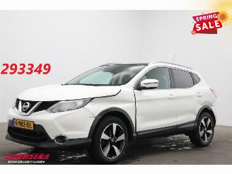 Voiture accidenté Nissan Qashqai 1.6 Tekna Pano Navi Clima Cruise 360° AHK SHZ 2015/2