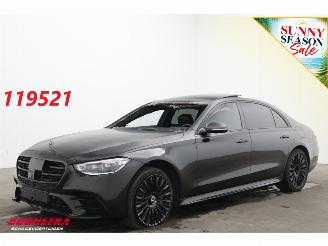 Unfallwagen Mercedes S-klasse 580 e Lang AMG Line 4X Memory/SHZ/Ventilatie HUD AR Burmester 2023/5