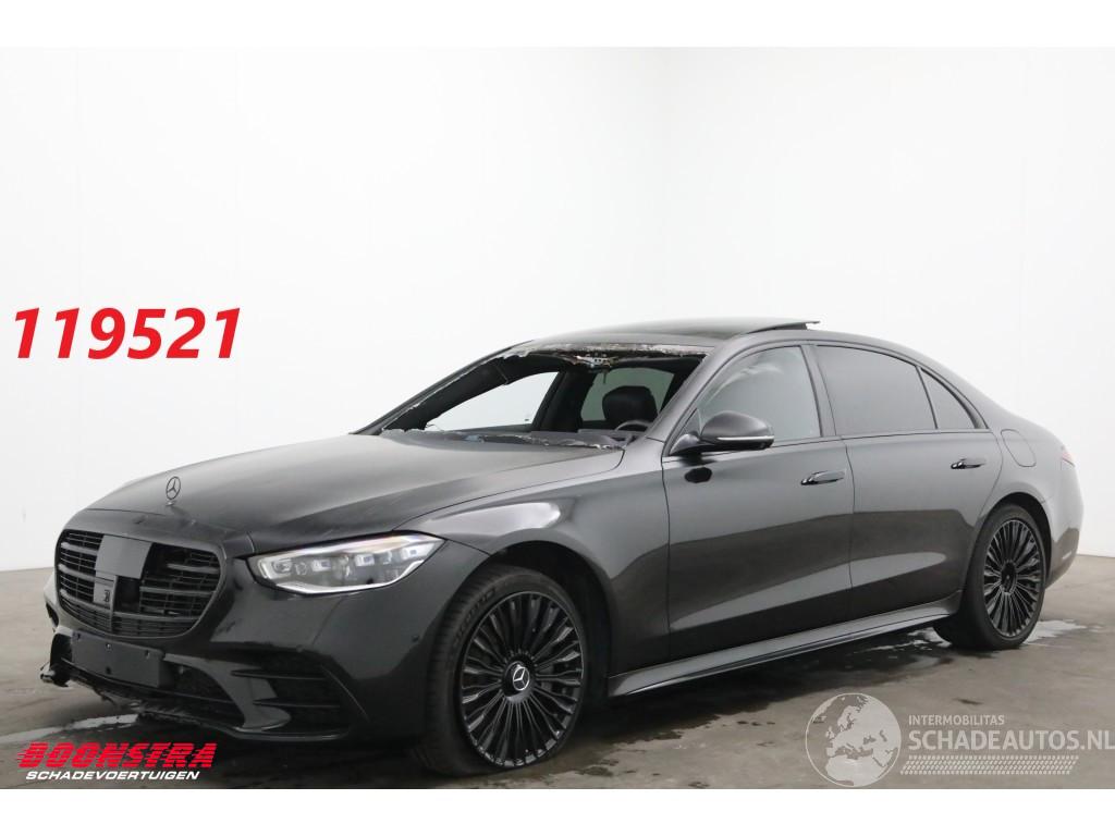 Mercedes S-klasse 580 e Lang AMG Line 4X Memory/SHZ/Ventilatie HUD AR Burmester