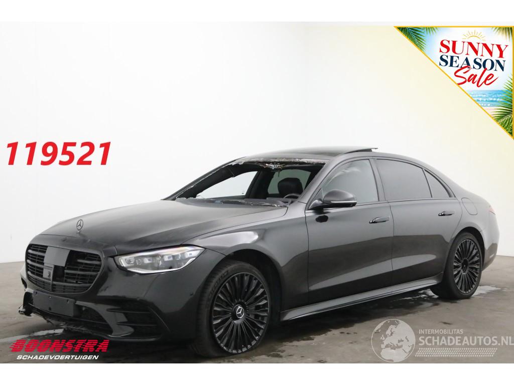 Mercedes S-klasse 580 e Lang AMG Line 4X Memory/SHZ/Ventilatie HUD AR Burmester