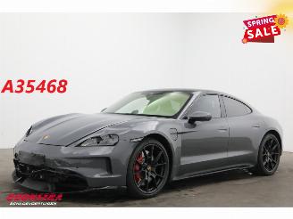 krockskadad bil auto Porsche Taycan 4S 105 kWh PSCB PDLS+ PASM Pano 360° Bose Massage Ventilatie 2025/1