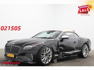 Unfallwagen Bentley Continental GTC 4.0 V8 Hybrid Mulliner Ceramic HUD ACC Memory 360° 4.606 km! 2025/3