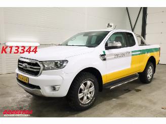 Vaurioauto  commercial vehicles Ford Ranger 2.0 EcoBlue Limited Super Cab Leder ACC Navi Clima Camera SHZ AHK 2020/11