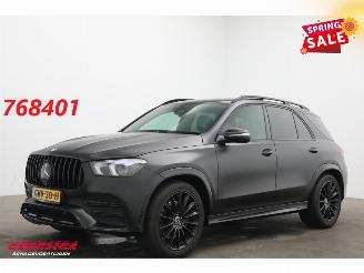 krockskadad bil auto Mercedes GLE 400 d 4MATIC AMG Pano LED ACC Memory Ventilatie Burmester HUD 360° AHK 2023/1