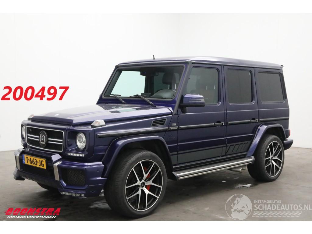 Mercedes G-klasse AMG 63 Brabus Schuifdak Leder ACC H/K Memory BiColor Leder AHK