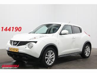 Schadeauto Nissan Juke 1.6 DIG-T Aut. Tekna All-Mode 4X4 Leder Navi Clima Cruise Camera 2011/12