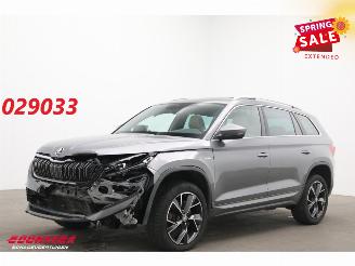 krockskadad bil auto Skoda Kodiaq 2.0 TDI 200 PK 4X4 DSG 7P. Laurin & Klement Pano LED ACC Canton Memory AHK 2023/11
