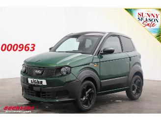 damaged microcars Ligier  Myli I.DEAL Elektrisch 8 kWh Moped Leder Bluetooth 356 km! 2026/1