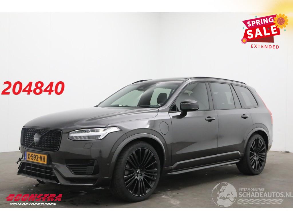 Volvo Xc-90 T8 Recharge AWD Ultra Dark 7-Pers. Pano ACC B&W HUD 360° Lucht AHK