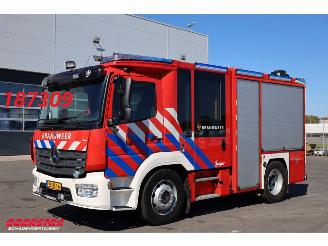 krockskadad bil vrachtwagen Mercedes Atego 1527 Ziegler Komplett Feuerwehr 16.684 km! Euro 6 2018/11