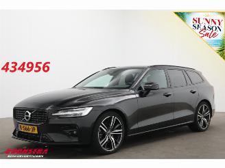 krockskadad bil auto Volvo V-60 2.0 B3 R-Design LED ACC Apple/Android Camera LRHZ SHZ AHK 2021/1