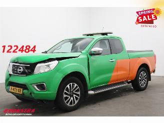 krockskadad bil bedrijf Nissan Navara 2.3 dCi 4X4 N-Connecta King Cab Navi Clima Cruise Camera AHK 2019/8