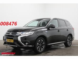 krockskadad bil auto Mitsubishi Outlander 2.0 PHEV instyle Leder 360° Navi Clima Cruise LRHZ SHZ AHK 2015/12
