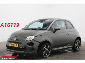 damaged passenger cars Fiat 500 0.9 TwinAir Turbo Sport 500S Aut. Leder Navi Clima Cruise PDC 2018/9