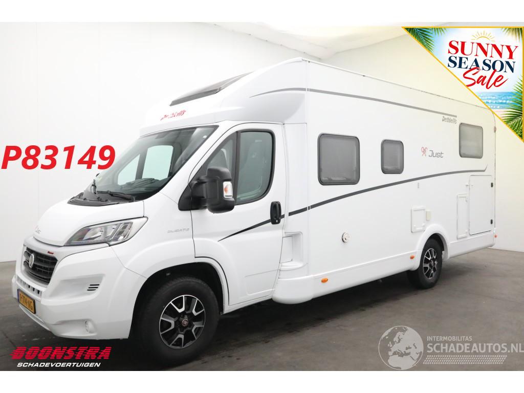 Dethleffs Just 90T T7052 2.3 MJ Luifel Fietsendrager Single Beds Hefbed Airco Cruise