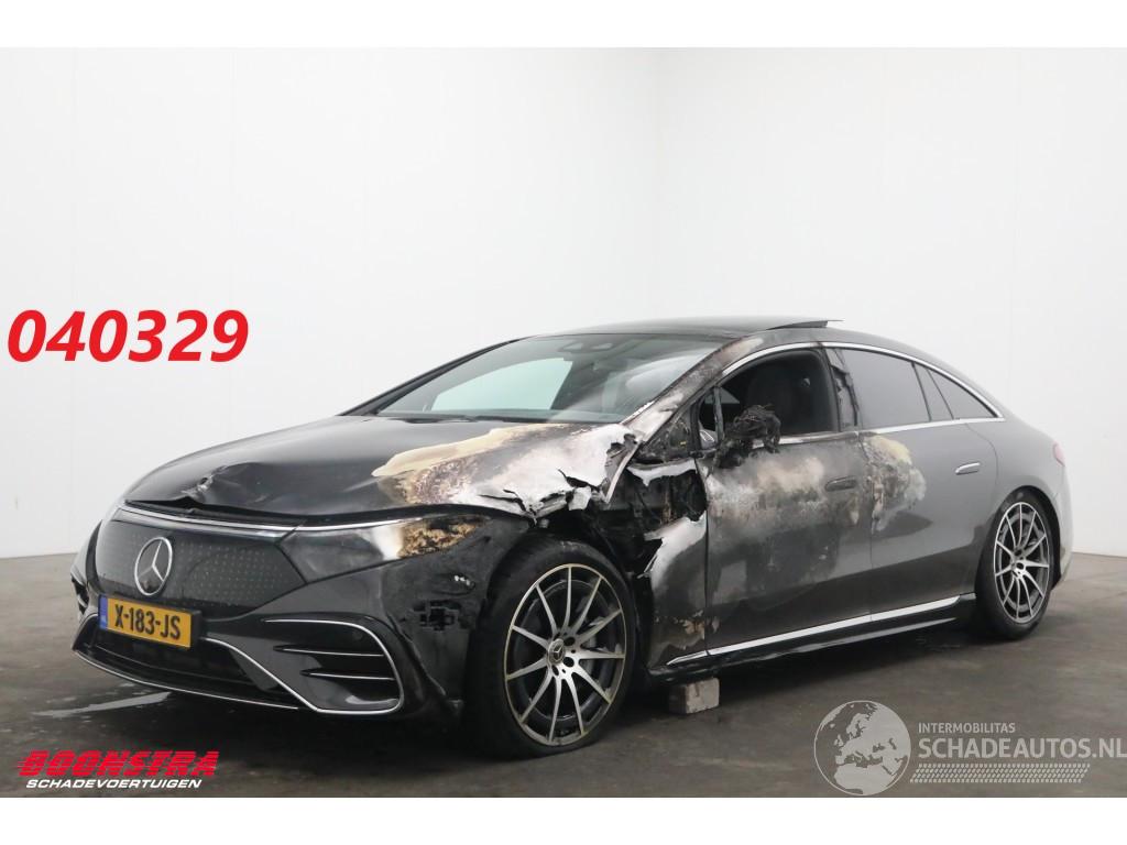 Mercedes EQS 450+ AMG Line 108 kWh Pano LED ACC Burmester Memory Camera AHK