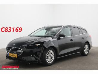 damaged passenger cars Ford Focus 1.0 EcoBoost Hybrid Titanium X Business Cruise Navi SHZ Camera PDC AHK 2021/10