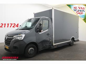 damaged commercial vehicles Renault Master 2.3 dCi 150 Aut. Koffer Lucht Leder Airco Cruise Camera 2022/7