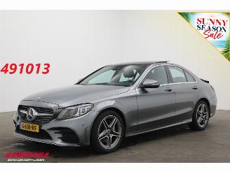 Schadeauto Mercedes C-klasse 180 9G-tronic AMG LED Navi Clima Cruise Camera SHZ 2019/11