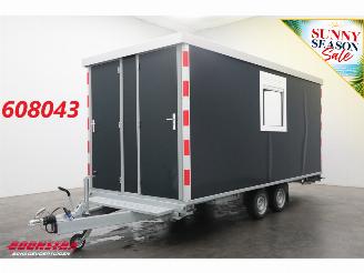 Unfall Kfz Anhänger   Harmsen Tandemasser Schaftkeet Toilet 2000kg 500x230 Nieuw!! 2025/5