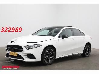 skadebil auto Mercedes A-klasse 250 e AMG Limited Pano Navi SHZ PDC AHK 2021/7