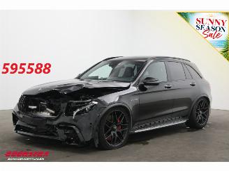 Damaged car Mercedes GLC 63 S AMG 4MATIC+ Pano LED ACC Burmester 360° HUD Memory 2019/3
